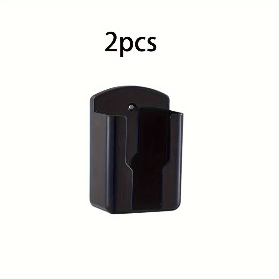 TV, konditsioner va pultlar uchun devorga o'rnatiladigan saqlash tashkilotchisi - 2 ta bo'lakni sig'dira oladi. Telefon zaryadlovchilari va boshqalar uchun teshiksiz yopishtiruvchi tutqich. Saqlash qutilarini tartibga solish uchun ideal.