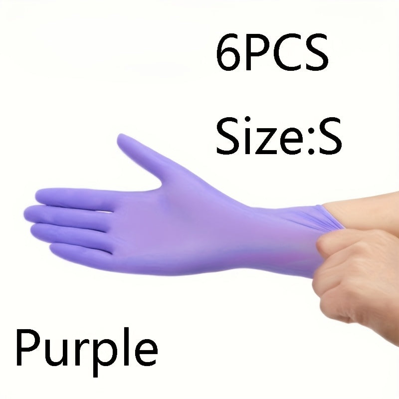 Одноразовые нитриловые перчатки многофункциональные водонепроницаемые противоскользящие для мытья посуды и уборки