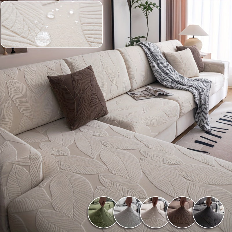 Waterproof Elastic Sofa Cover for All Seasons Non-Slip Modern Living Room Decor