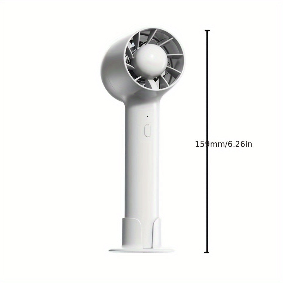 Mini Handheld Turbo Fan Portable Quiet Rechargeable Compact Indoor Outdoor Fan