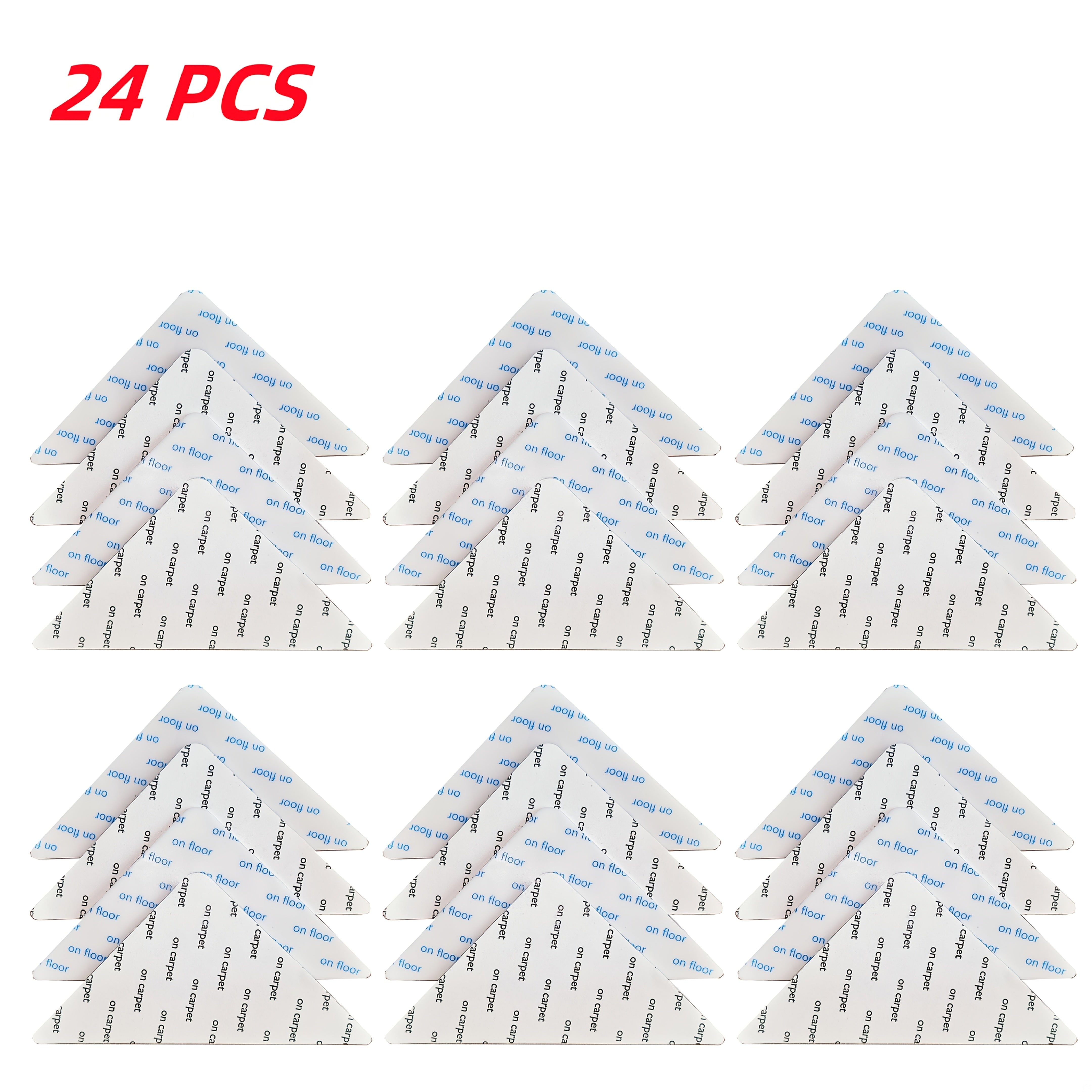 Black And White Carpet Retainer 4/8/12/16/20 Inch Non-Slip Floor Tile Mat