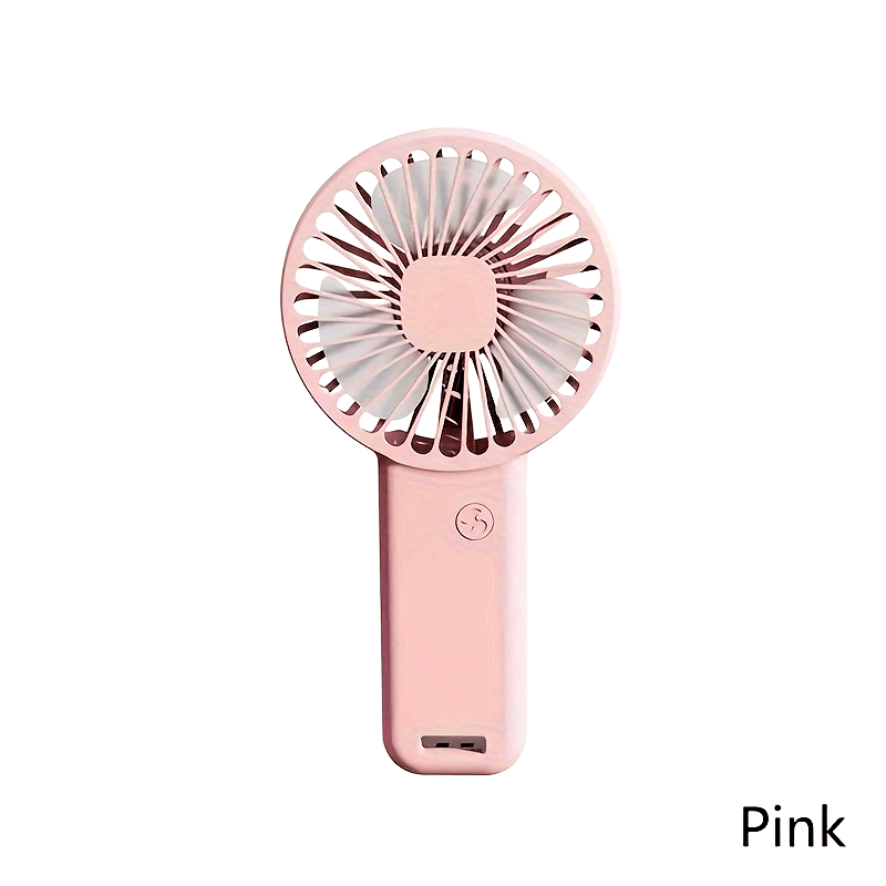 Set of 3 Rechargeable Mini Handheld Fans for Travel and Outdoor Cooling