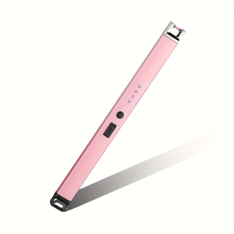 Rechargeable Windproof Electric Lighter for Candles and Gas Stoves