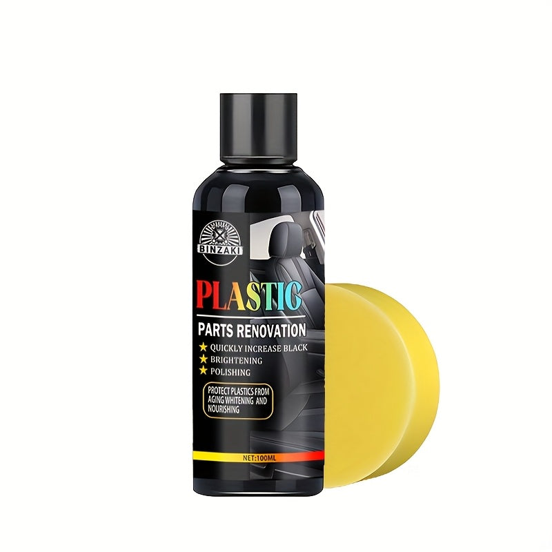 Восстановительный воск для пластиковых деталей автомобилей, защита на 2-3 года, легкое нанесение