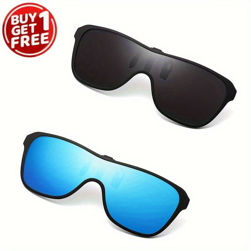 Polarized Clip-On Fashion Glasses for Men and Women Driving Outdoor Activities Hawaii Theme Buy One Get One Free