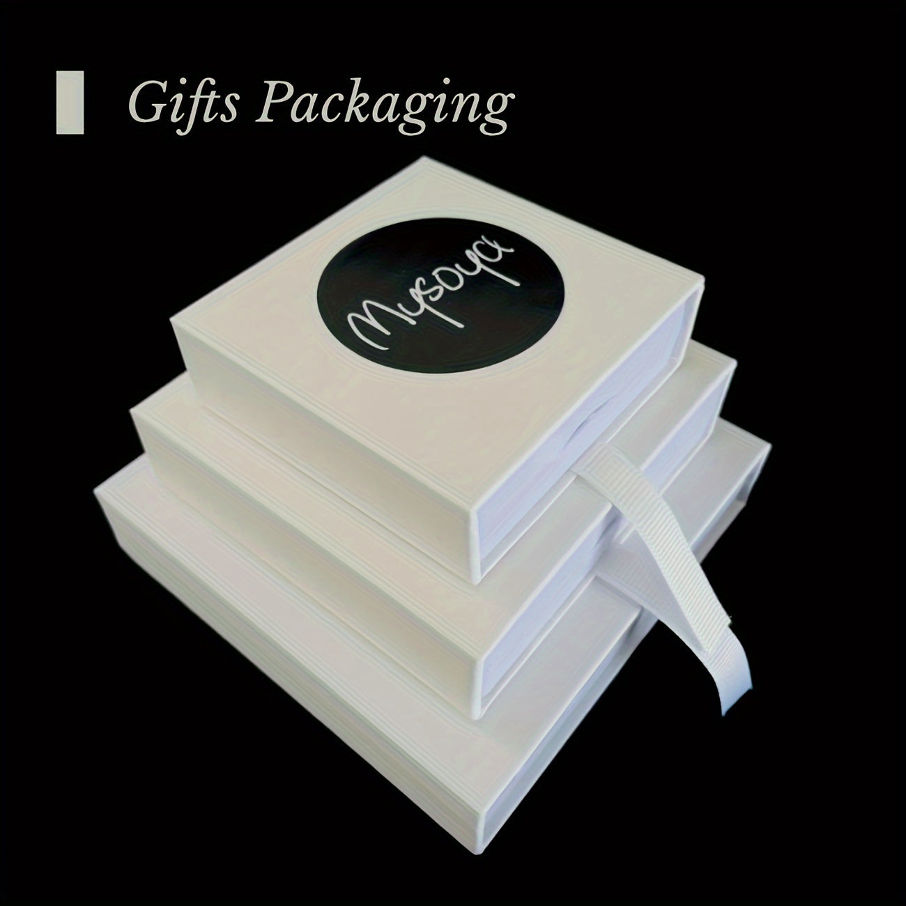 White Gemstone Necklace 6-8mm June Birthstone All-Season Gift Box