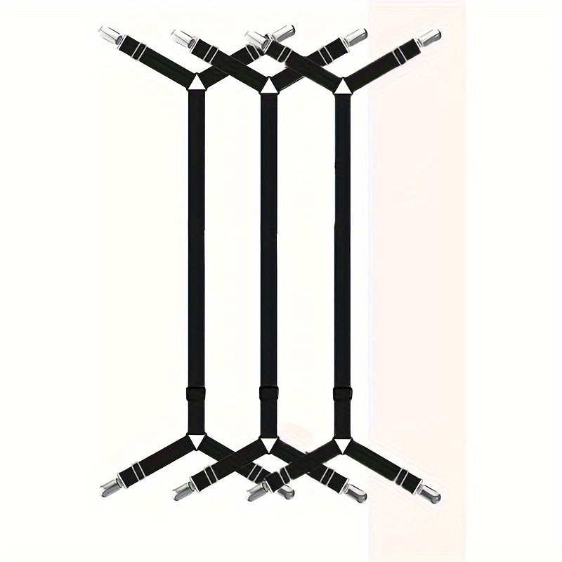 Adjustable Bed Sheet Holder Straps for Twin Queen King Mattresses