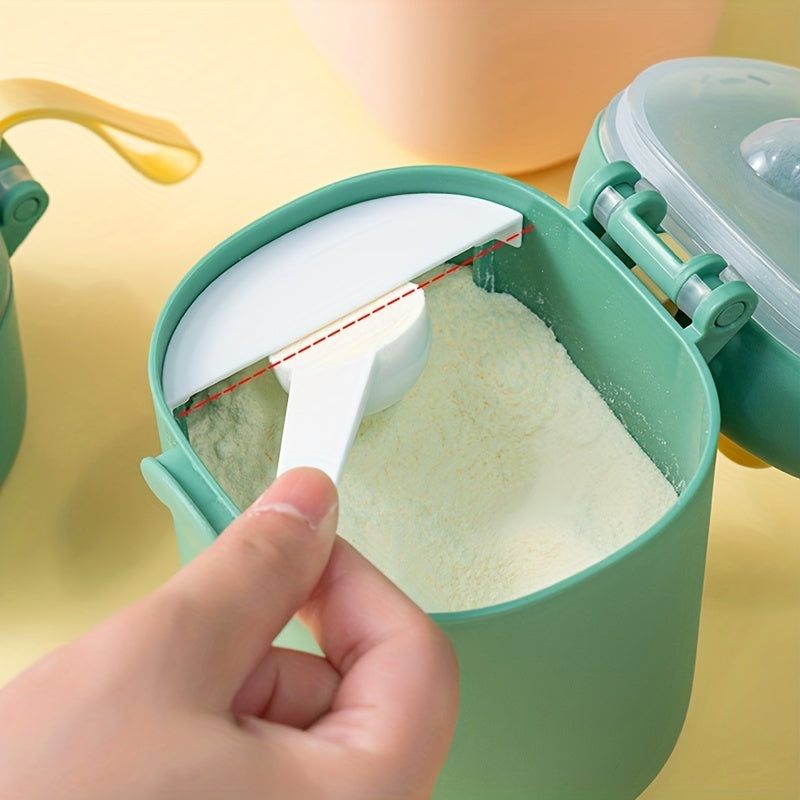 Infant Travel Storage Box with Dinosaur Cartoon Design for Milk Powder and Snacks