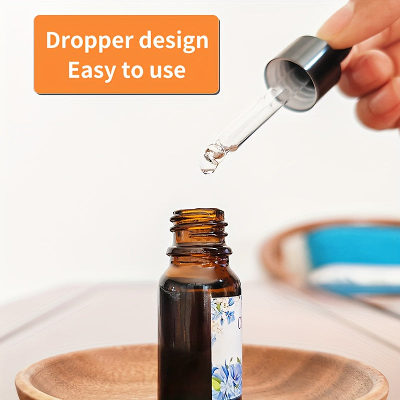 5 ta shisha aromaterapiya asosiy yog'i uchun diffuzorlar, shamlar uchun to'ldirish suyuqligi