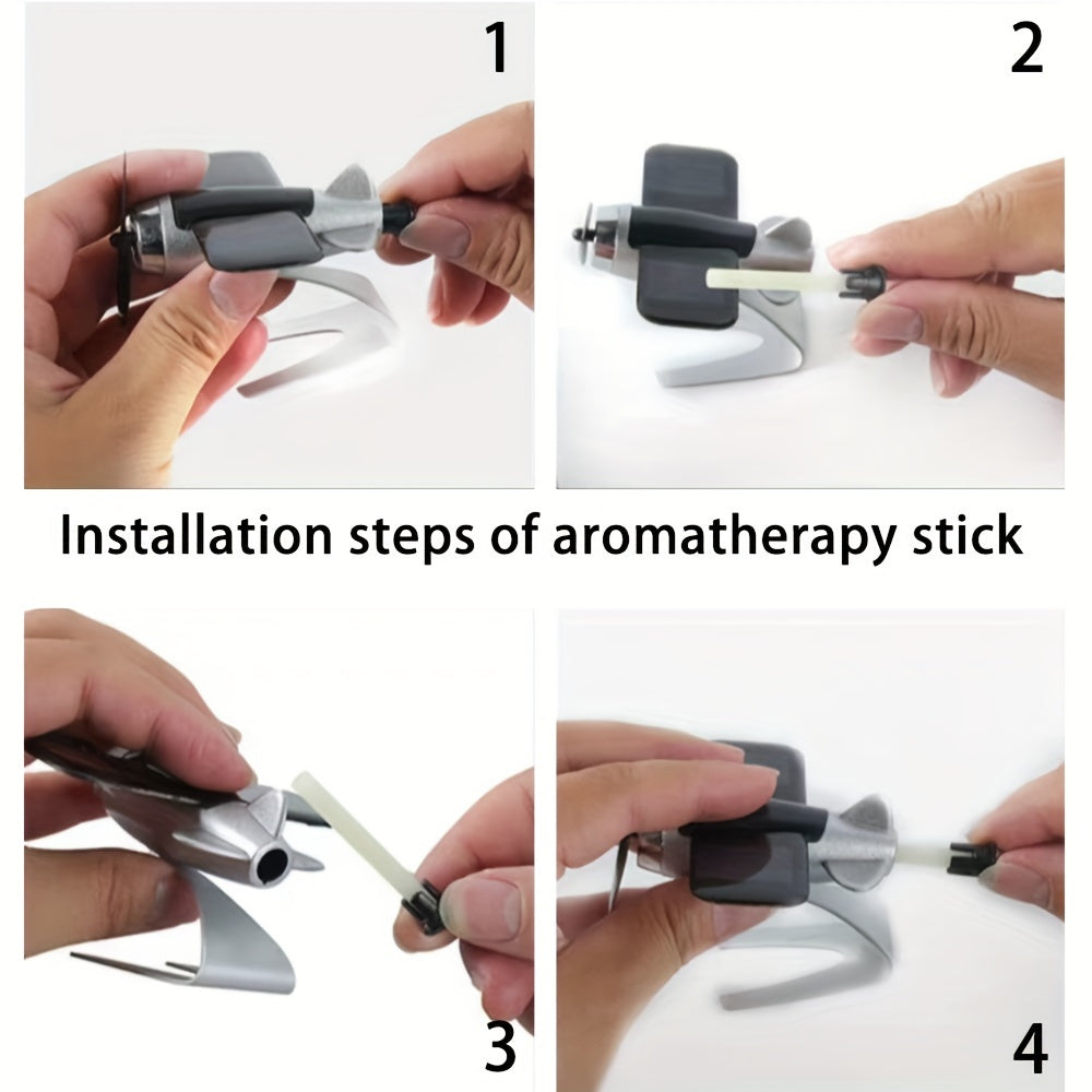 Solar-Powered Car Interior Decoration Creative Central Control Panel Ornament