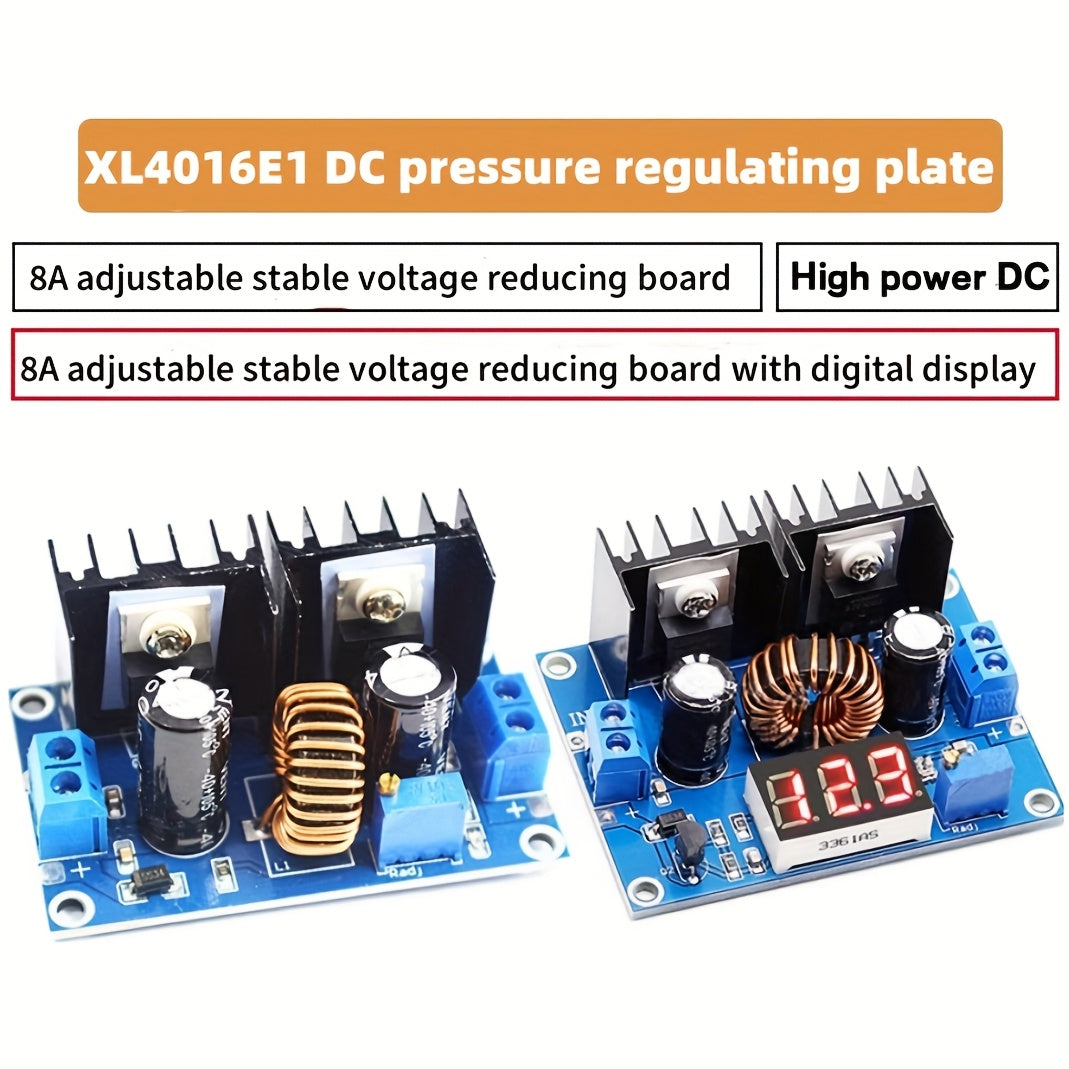 Módulo regulador de voltaje DC-DC ajustable XL4016E1 8A 200W paso a paso de DC4-40V a DC1.25-36V