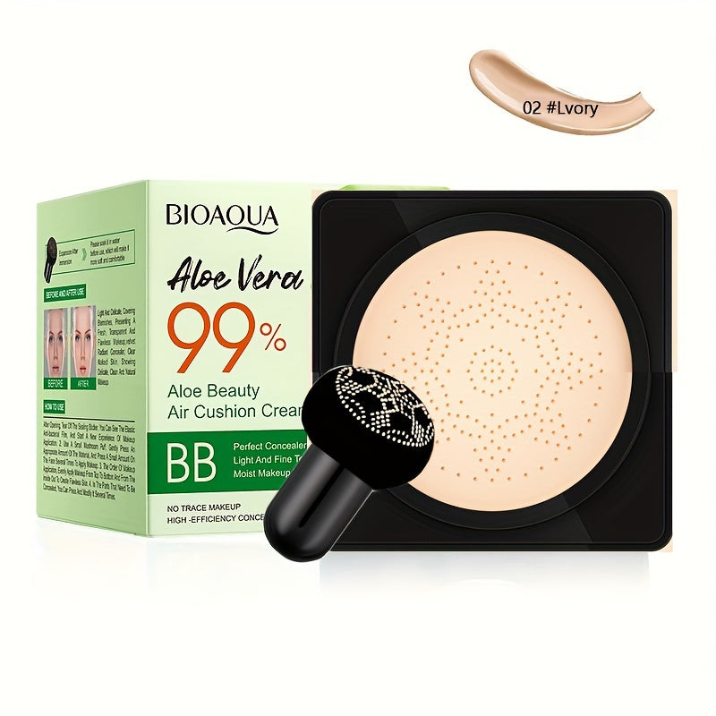 Goʻzallik Yostiq BB Krema Oʻrtacha Qoplam Aloe Vera Tabiiy Yakun Barcha Turi Terilar uchun