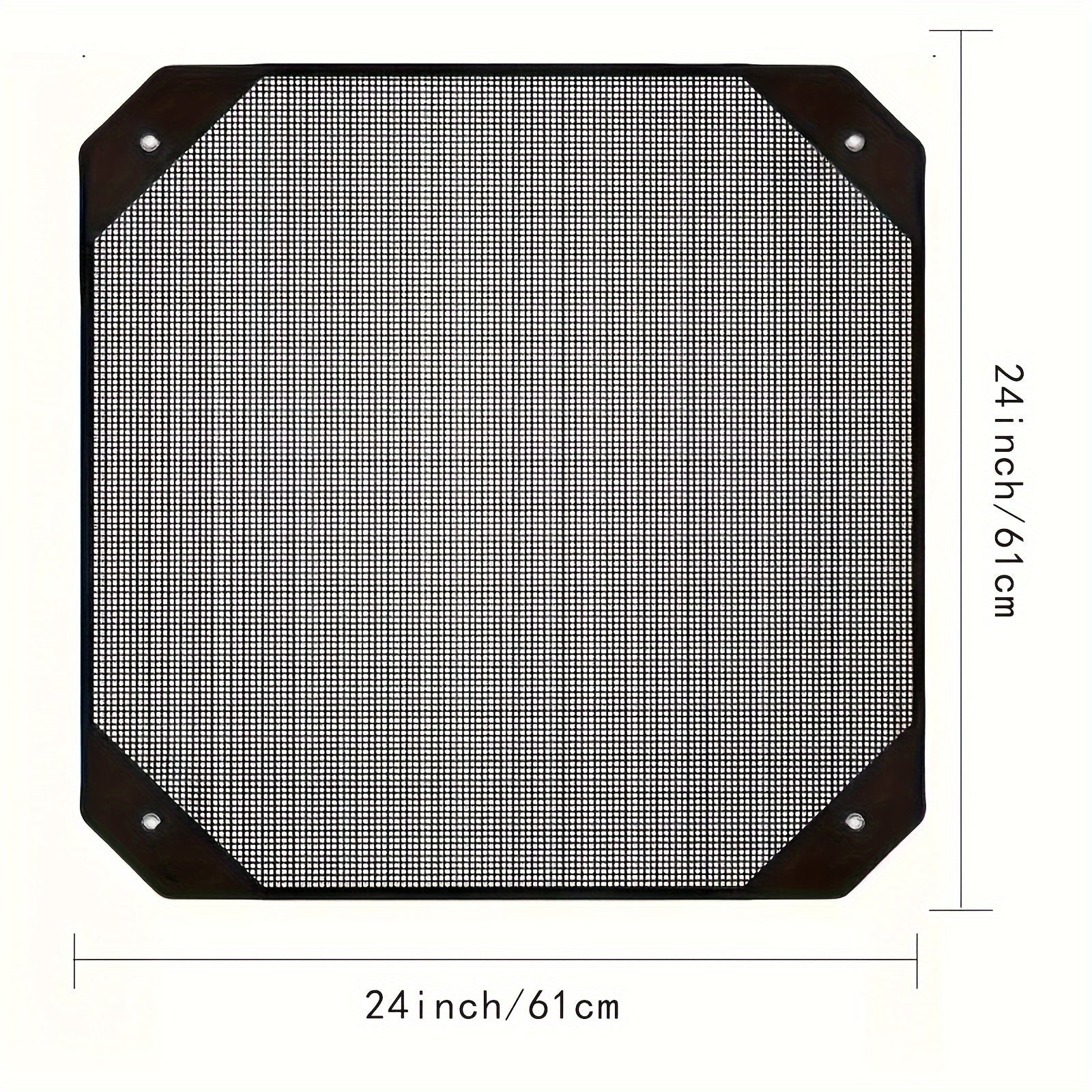 Outdoor Air Conditioner Cover Mesh Design Snow Leaf Protection with Elastic Hooks