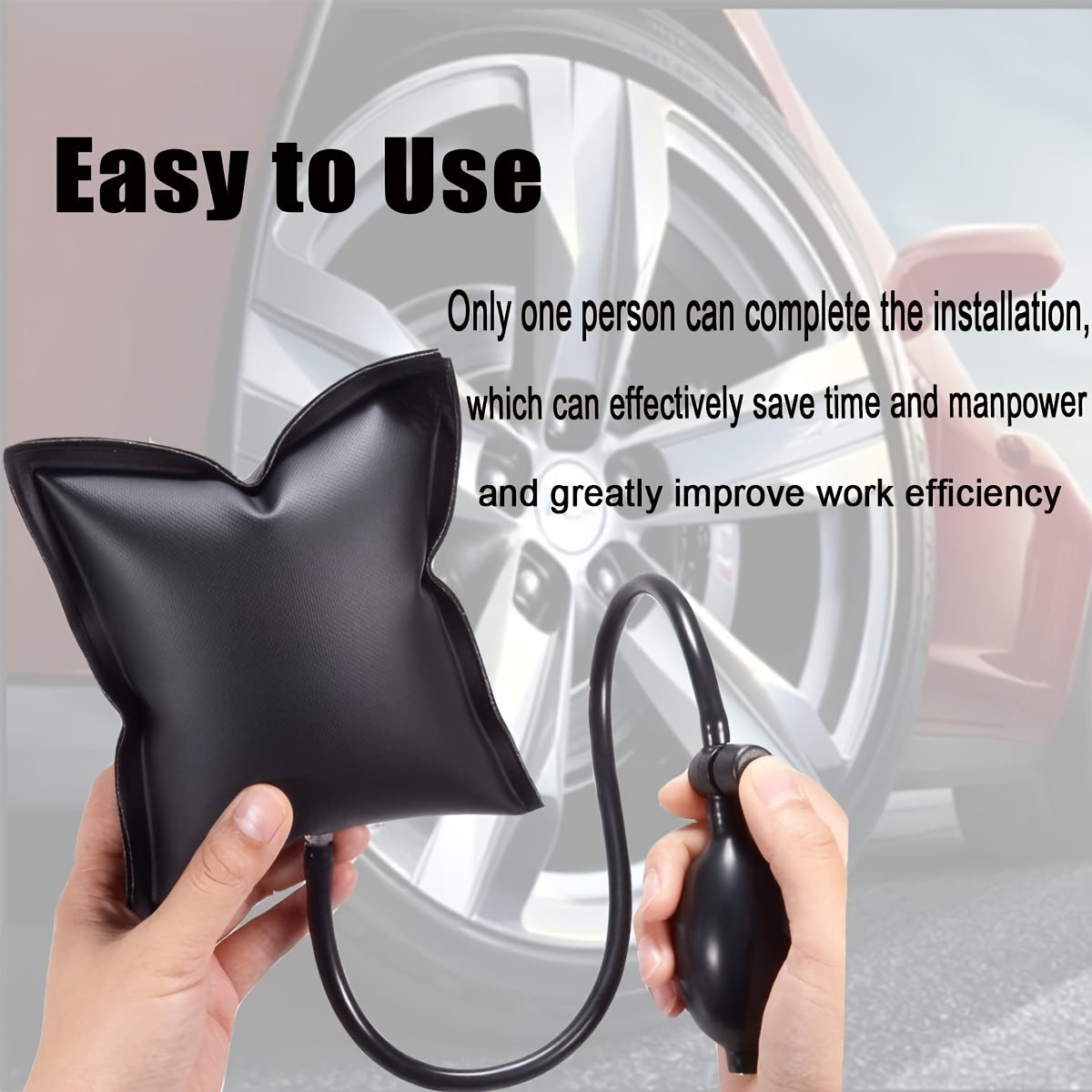Adjustable Air Wedge Pump Inflatable Shim Bag for Car Leveling Door Installation