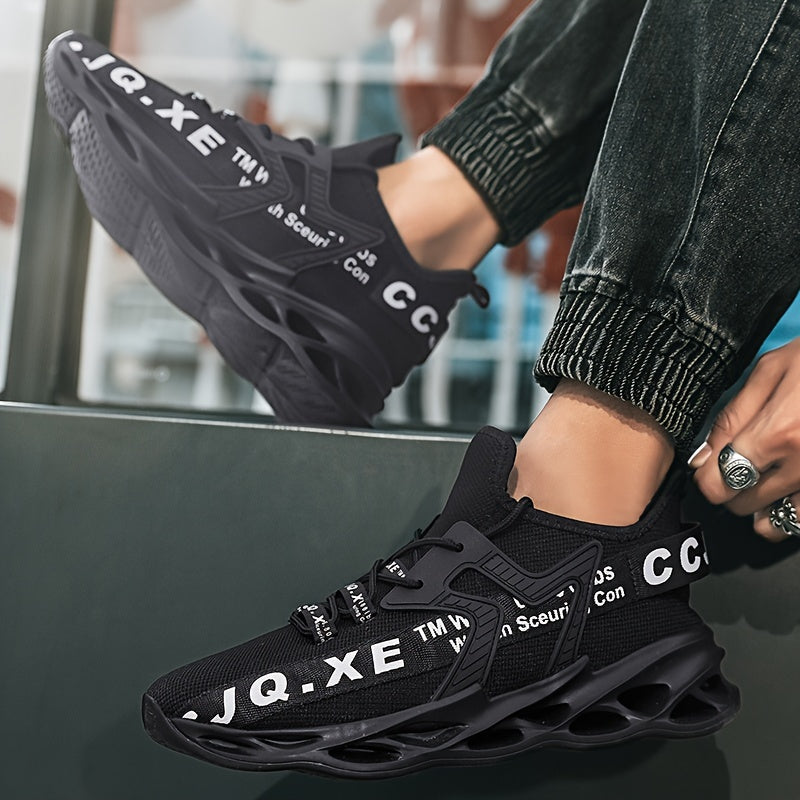 Женские дышащие высокие кроссовки с резиновой подошвой желтый черный надпись