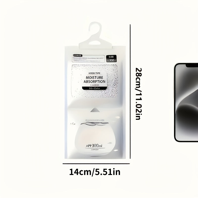 Упаковка из 1/3/6 мешков с хлоридом кальция для удаления влаги и контроля запаха