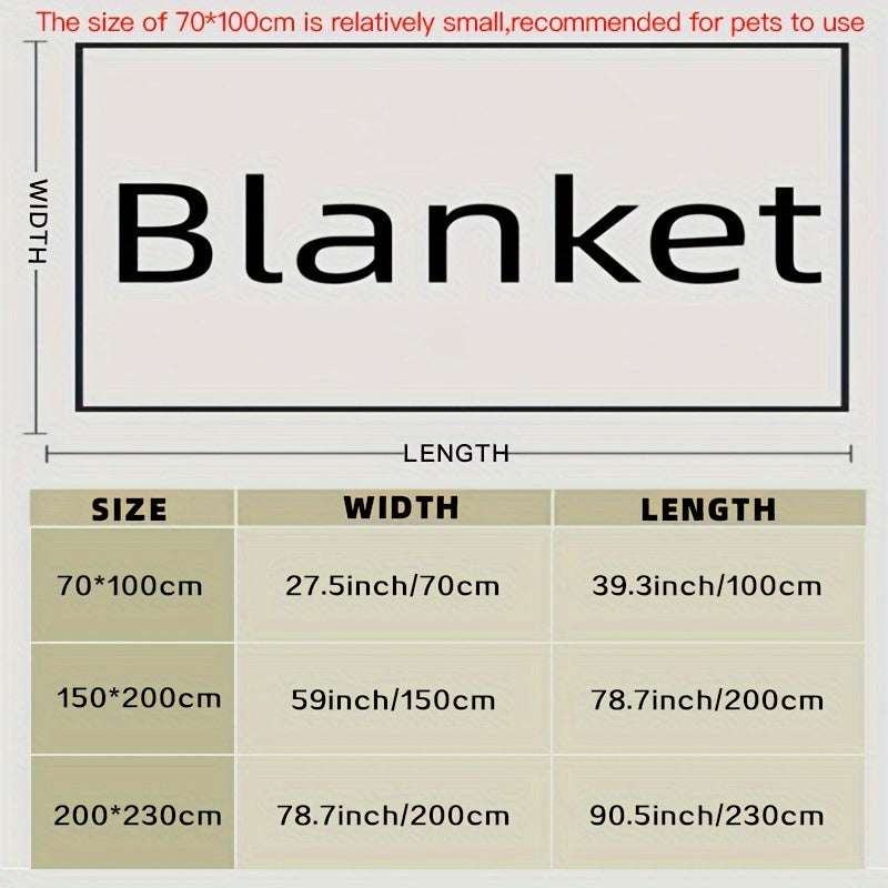 Floral Print Flannel Fleece Throw Blanket All-Season Soft Cozy Gift