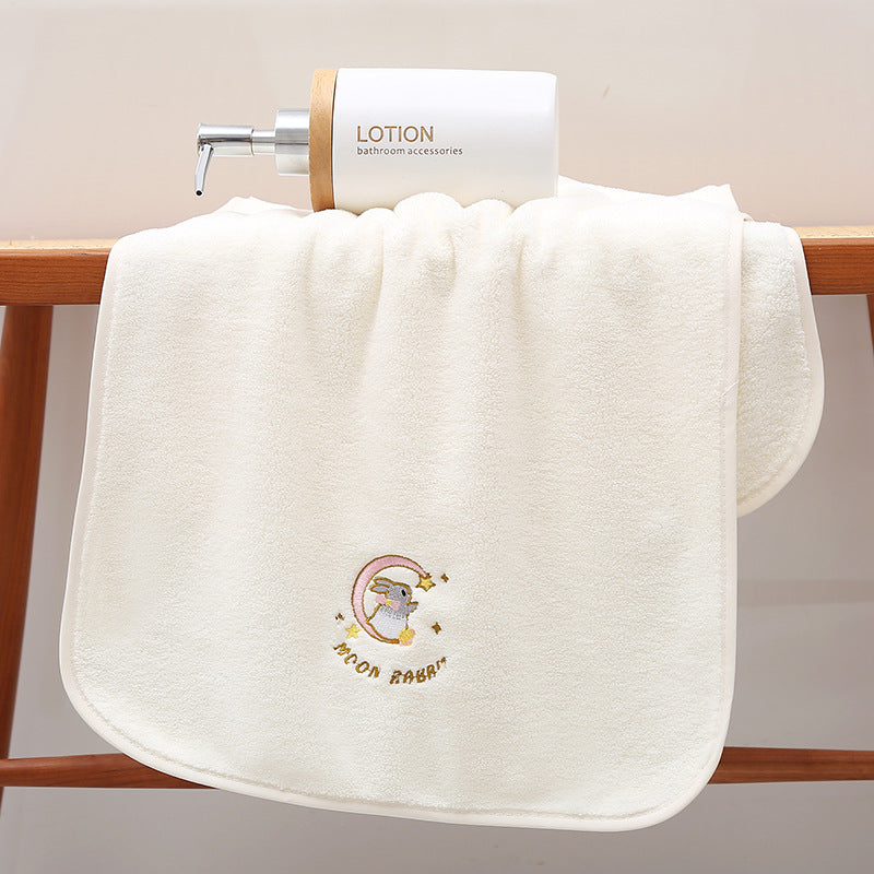 Yumshoq multfilm quyon sochiq to'plami - yuqori singdiruvchi, tez quriydigan aralashma hammom uchun zarur narsalar.