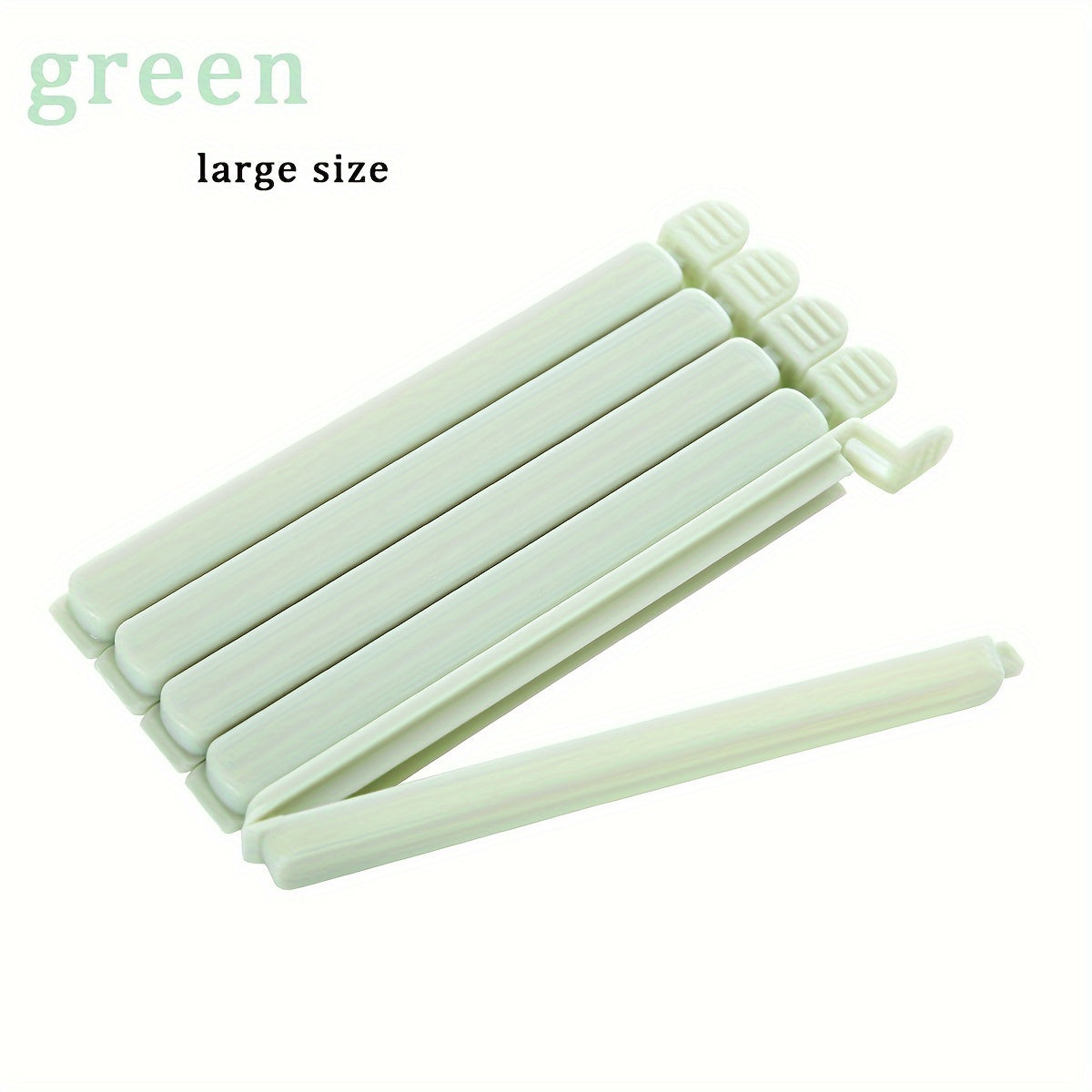 Oziq-ovqat saqlash kliplari 5 yoki 10 dona, oziq-ovqatning yangi holatini saqlash uchun havo o'tkazmaydigan sumka kliplari