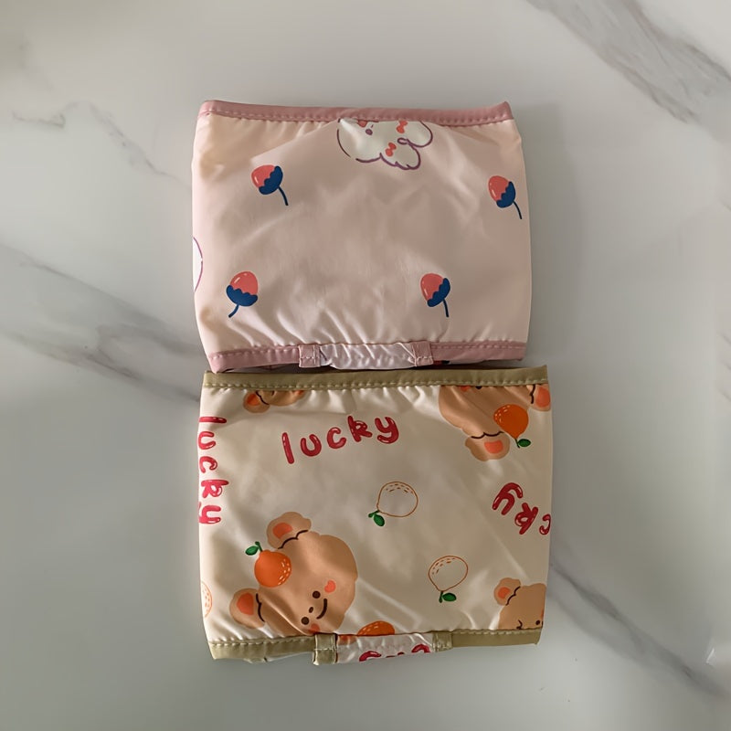 Child Safety Seat Belts Set of 2 Adjustable Lead-Free Polyester Indoor Outdoor Pink Green Orange Cream