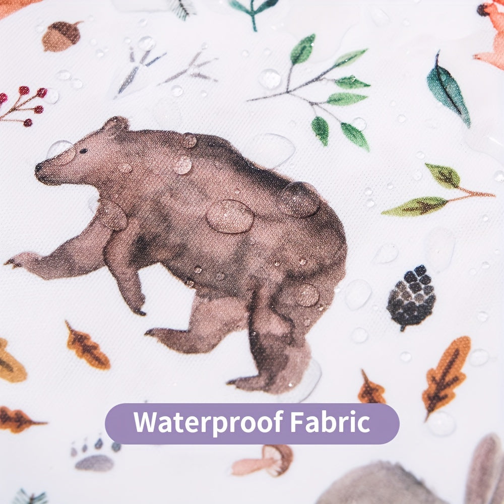 Waterproof Diaper Bag Set for Babies and Toddlers, 2-Piece Gift for Christmas Halloween Thanksgiving