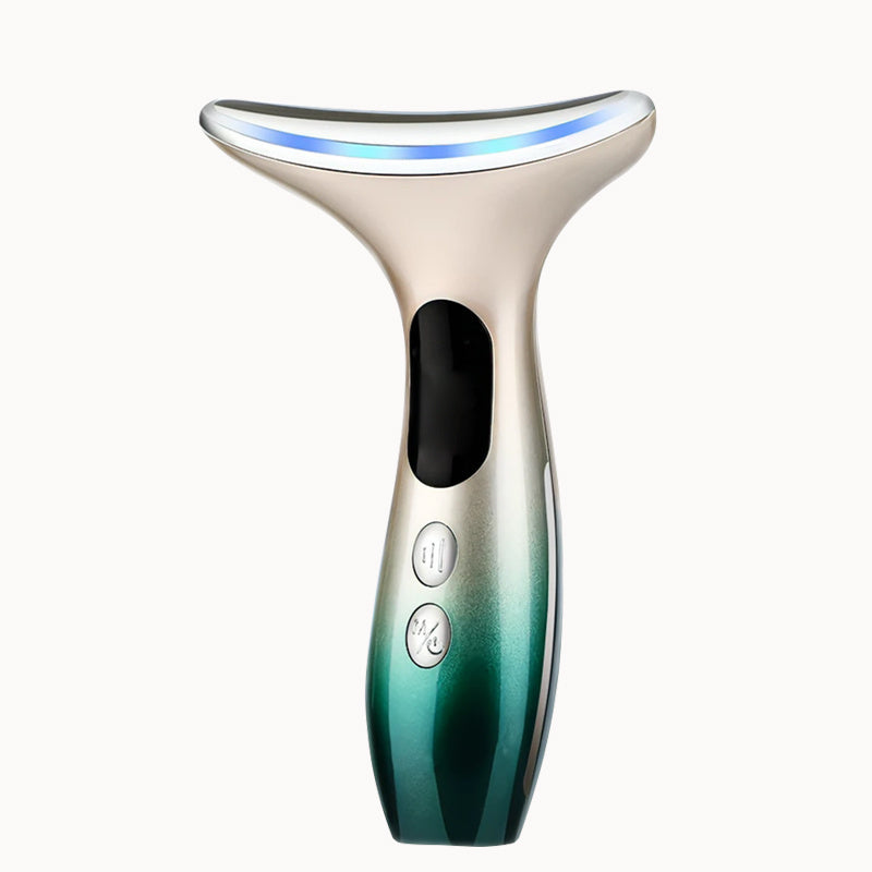 Facial Massager with LED Display USB Rechargeable Adjustable Intensity Multi-Functional Skincare Tool for Her