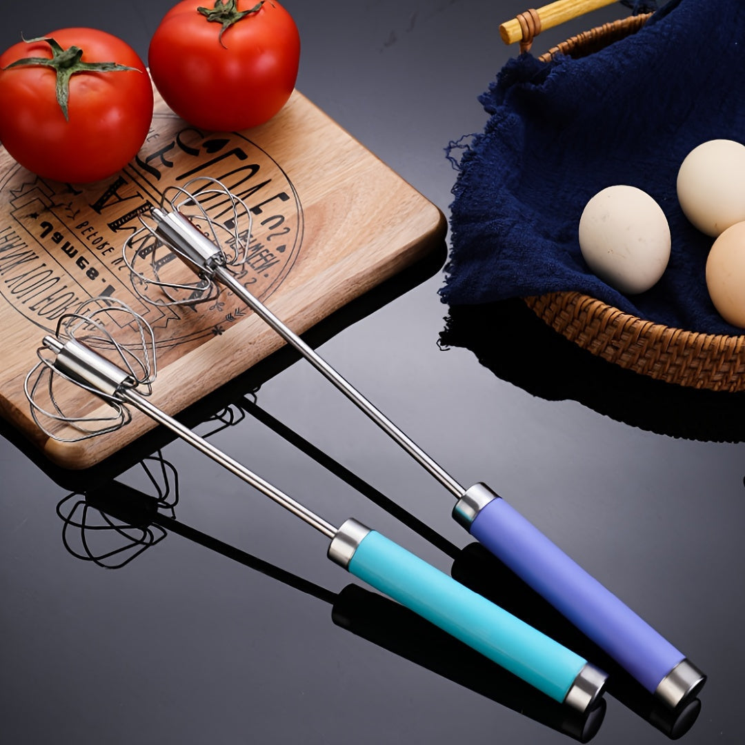 Stainless Steel Hand Egg Whisk for Effortless Beating and Stirring