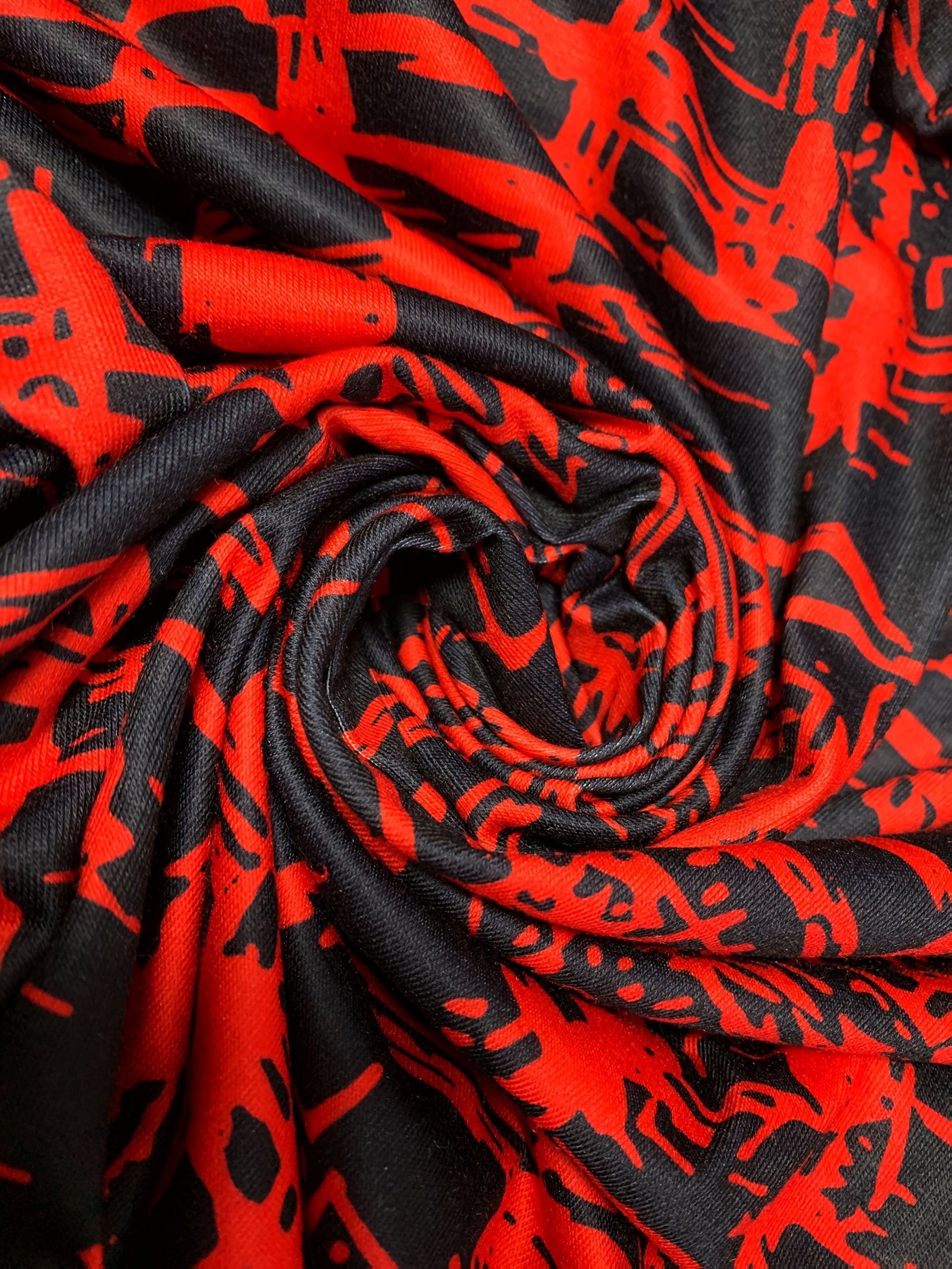 Plus Size Black and White Abstract Print V-Neck T-Shirt for Women Short Sleeve Casual Spring Summer