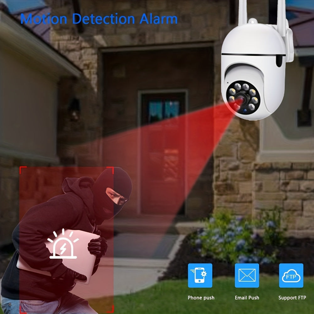1080P WiFi Security Camera with Pan Tilt Zoom 2-Way Audio Indoor Surveillance