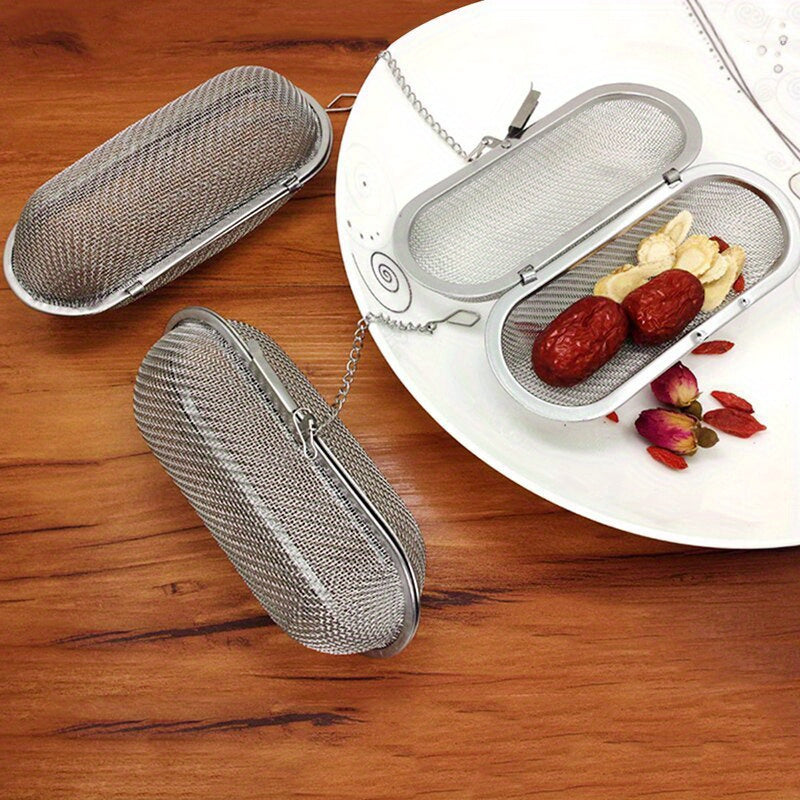 Fine Mesh Stainless Steel Infuser Basket for Tea and Spices, Food Safe