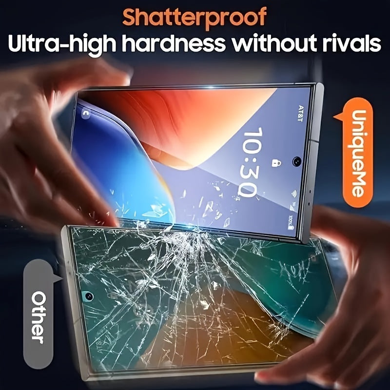 Samsung Galaxy S22 Ultra S23 Ultra S24 Ultra S25 Ultra Screen Protector 9H Tempered Glass Anti-Peeping Scratch Collision Fingerprint