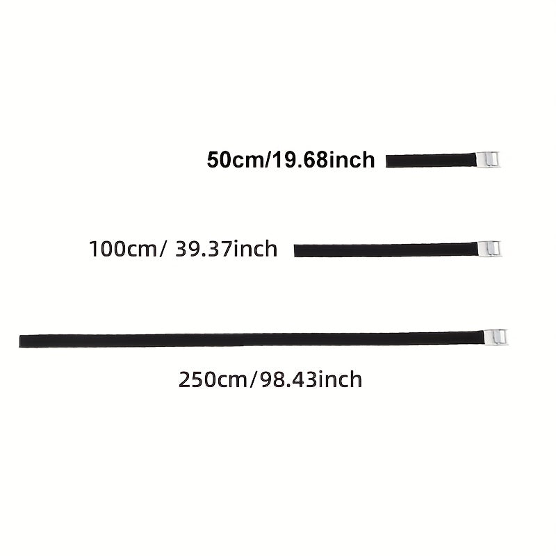 correas de tensión cortas con cierre de pinza, correas de amarre para portabicicletas
