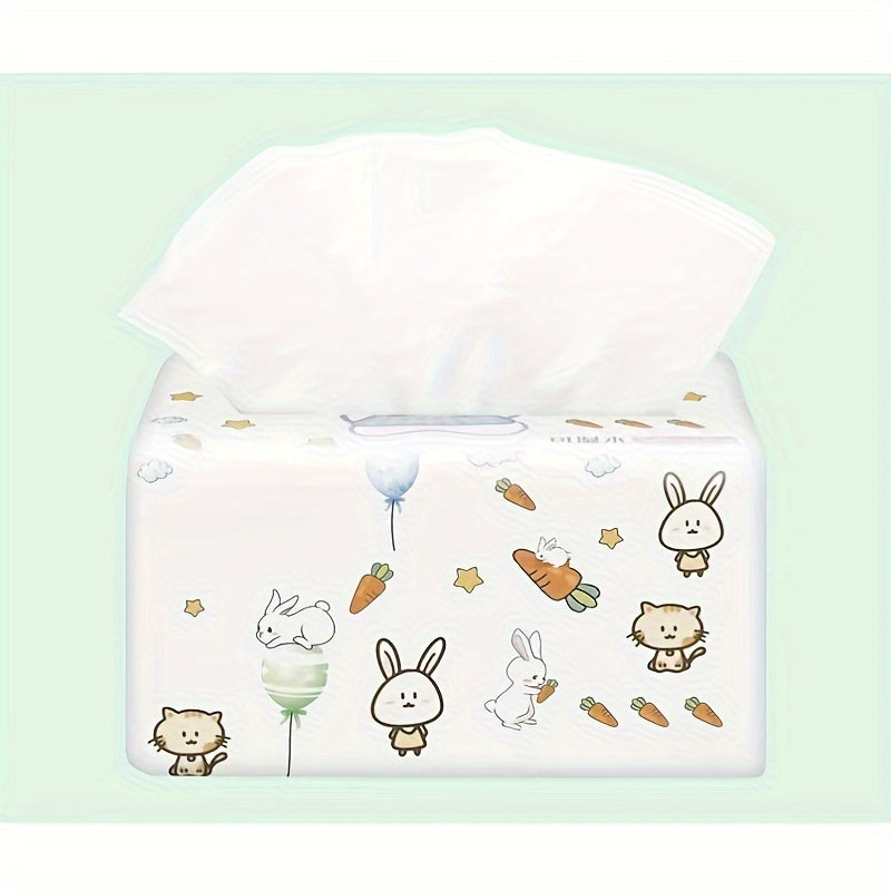 528 Sheets Pack Ultra Soft 4-Ply Facial Tissues Virgin Wood Pulp Wet Dry Use