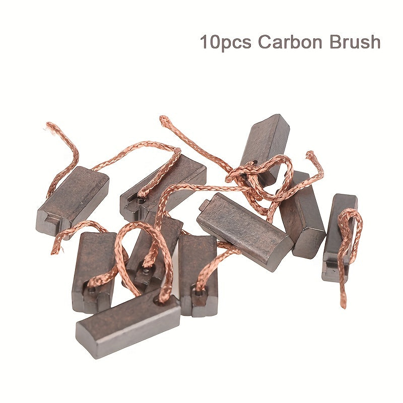 Car Generator Carbon Brush Regulator 10pcs Replacement Parts