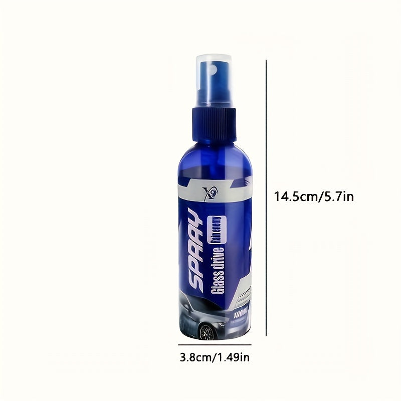 Long-Lasting Fogproof Glass Spray for Car Windows and Helmets