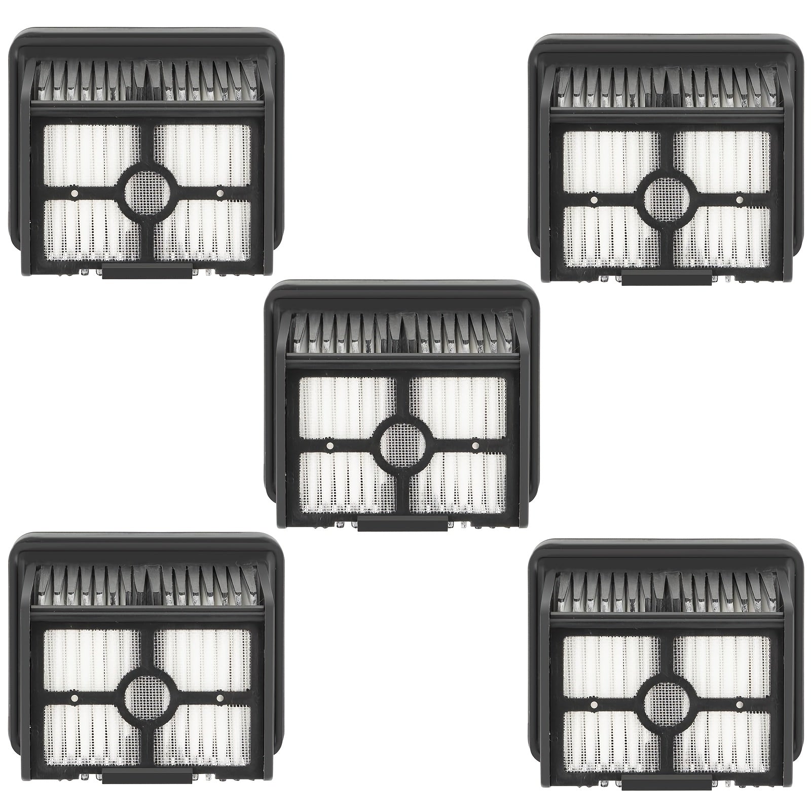 Set of 5 HEPA Filters for Wet Dry Vacuum Cleaners Replacement Parts