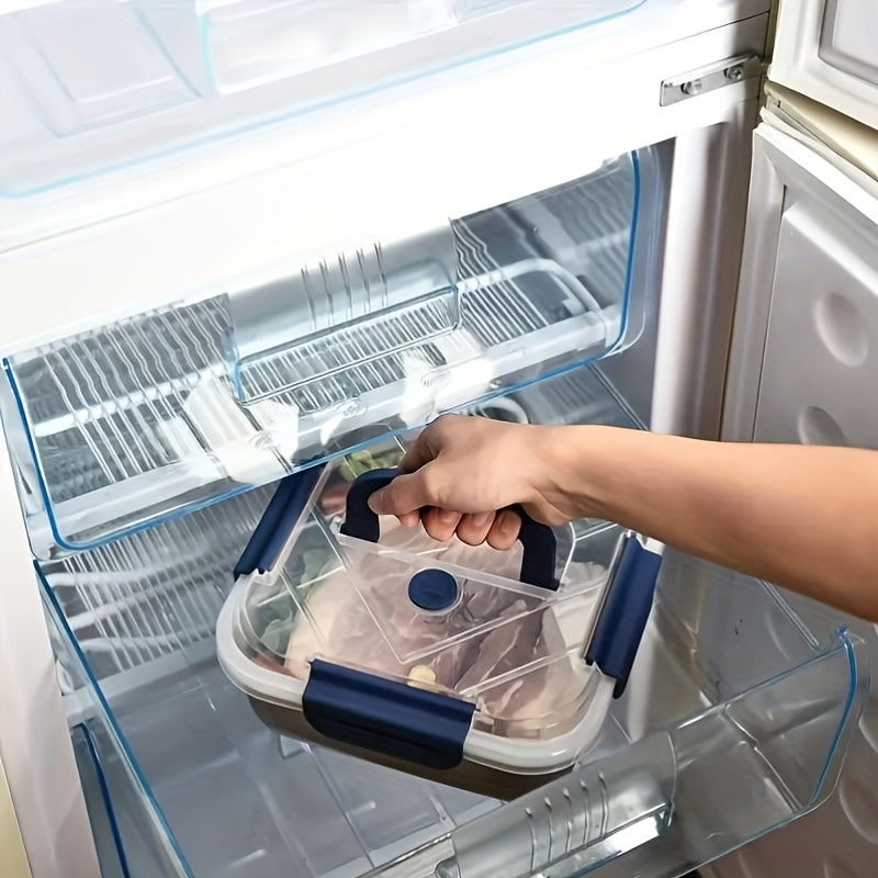 Контейнеры для хранения продуктов из нержавеющей стали 1800 мл, герметичные, для приготовления еды на улице