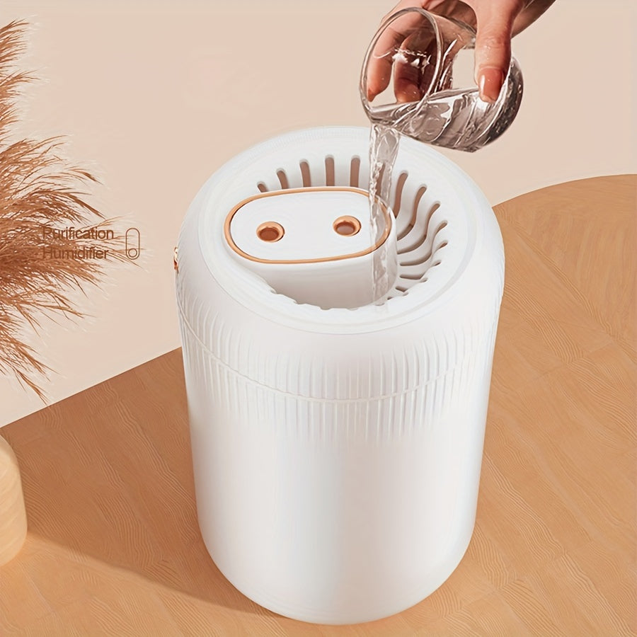 Увлажнитель воздуха USB с большой емкостью для помещений 10-20㎡ с подсветкой и автоматическим отключением