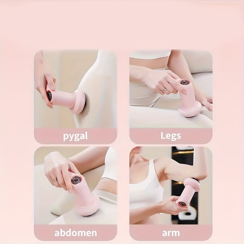 Qayta zaryadlanadigan pushti elektr qo'l massajchisi, 4 ta intensivlik darajasi, raqamli displey va uzoq muddatli batareyaga ega. Onalar kuni sovg'asi sifatida ideal.