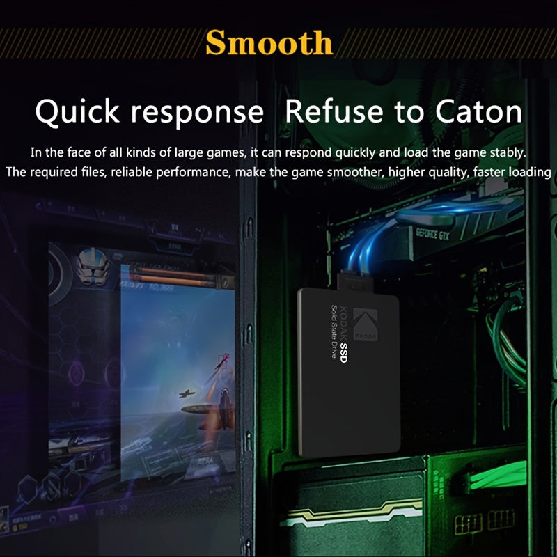 Pro Series 2.5-Inch SATA3 SSD 512GB 256GB Internal Storage for Laptop Desktop