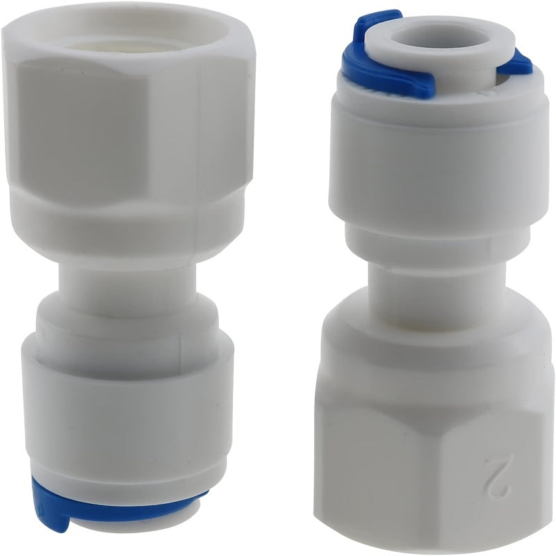Set of 5 12.5mm Water Filter Quick Connect Tubing Connectors for RO Systems