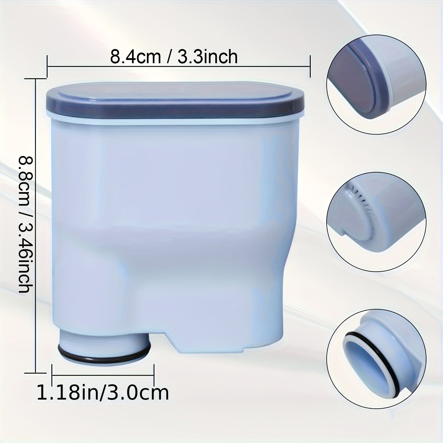 Coffee Filter for Espresso Machines Anti-Lime Water Filter Replacement