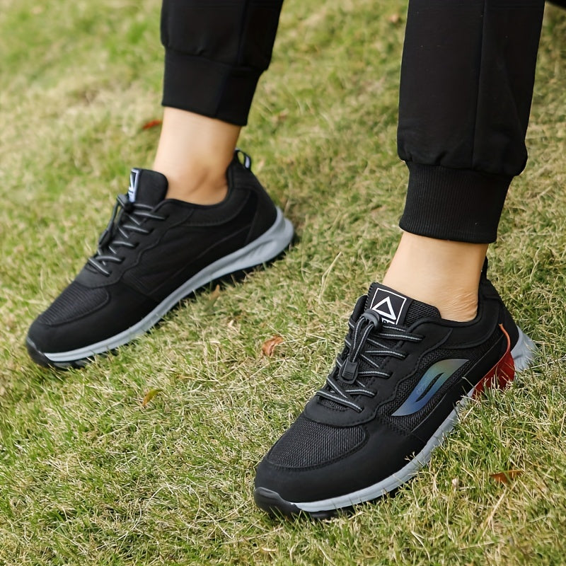 Men's All-Season Breathable Fabric Hiking Shoes for Outdoor Activities