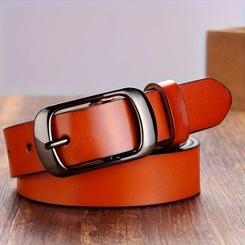 Vintage PU Leather Belt for Women Waist Belt for Jeans Pants Dresses Accessories