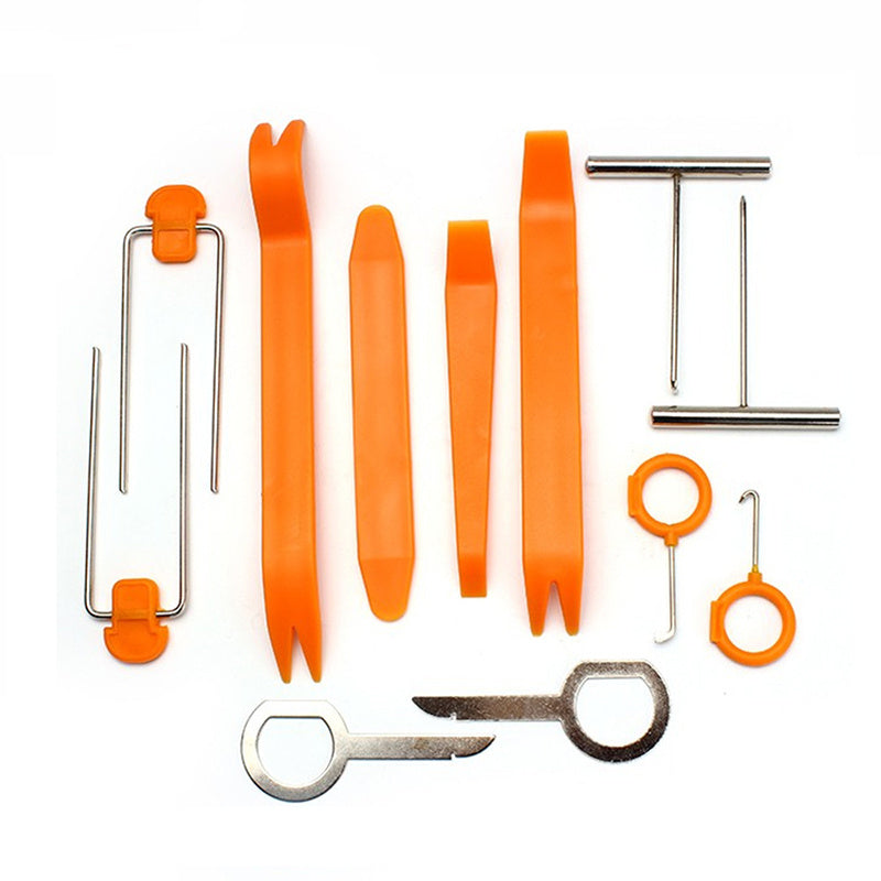 Набор инструментов для снятия панелей автомобиля 12/4 шт. — Выдергиватель гвоздей, обрезка, дверь, лезвия, ручные инструменты