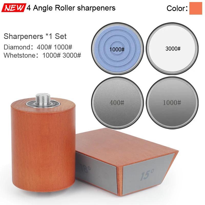 Toʻrtburchak pichoqni silliqlash uchun yogʻochli magnitli rulman va olmos bilan maydalash tizimi