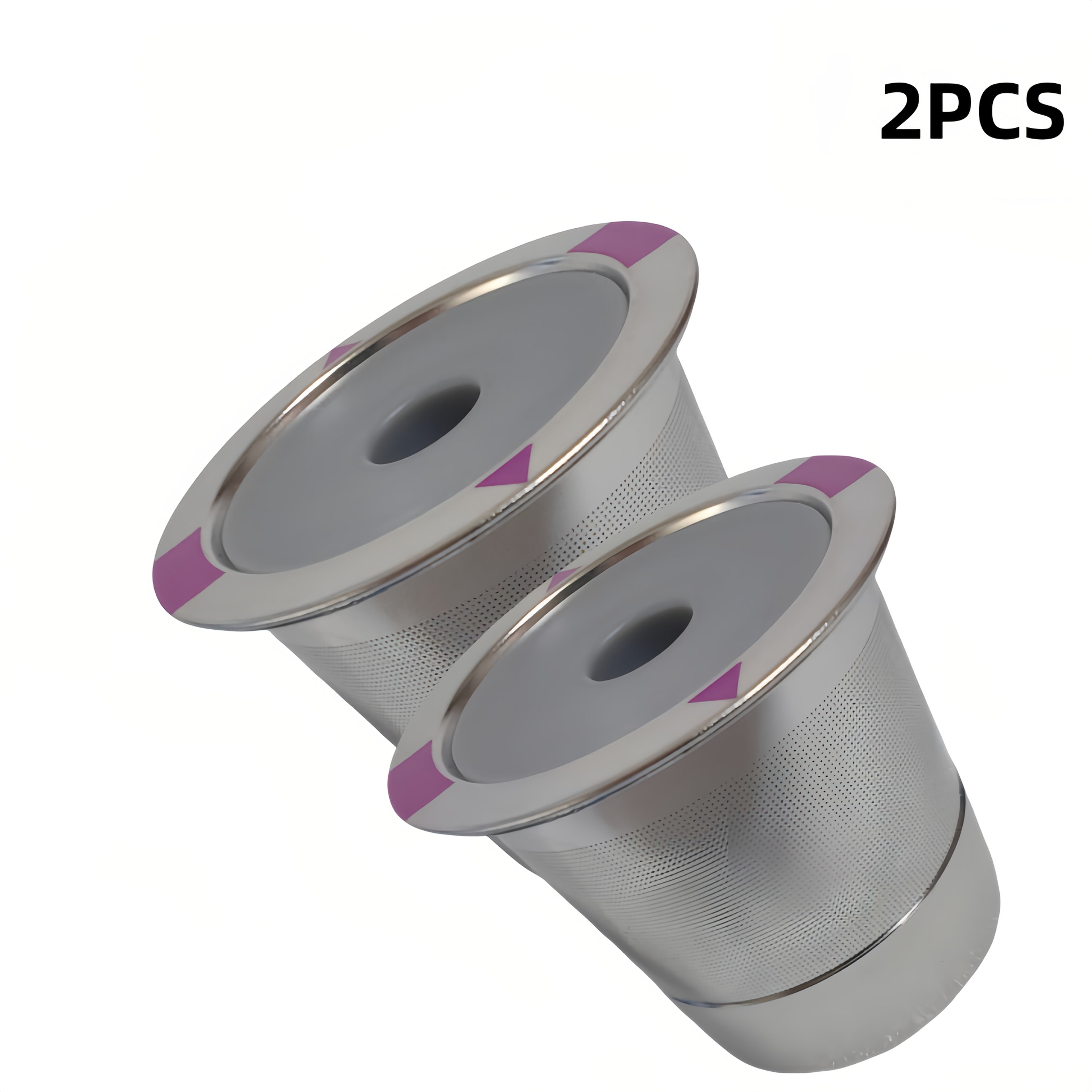 Фильтры для многоразовых K-Cup из нержавеющей стали в упаковках по 1, 2 или 4 штуки - совместимы с кофемашинами Keurig 2.0 и 1.0, а также с кофеварками K-Cup - универсальные капсулы K-Cup включены