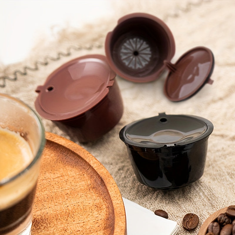 Многоцветный универсальный кофейный фильтр-чашка поставляется в наборе из 1, 2, 4, 6 или 8 частей и не содержит бисфенола А. Эта многоразовая чашка предназначена для использования в кофемашинах и служит фильтром для приготовления свежего кофе.