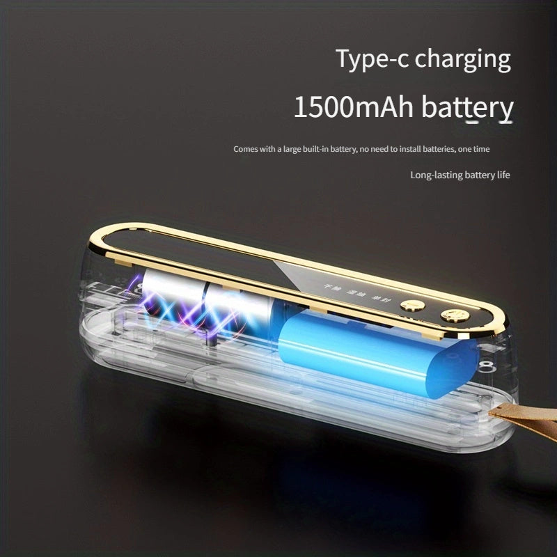 Portativ USB vakuum yopish uchun oziq-ovqatni saqlash uchun qayta tiklanadigan simsiz, kichik