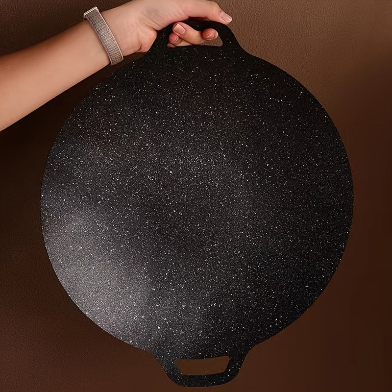 Toshdan yasalgan barbekyu gril panasi tashqi va uy sharoitida pishirish uchun